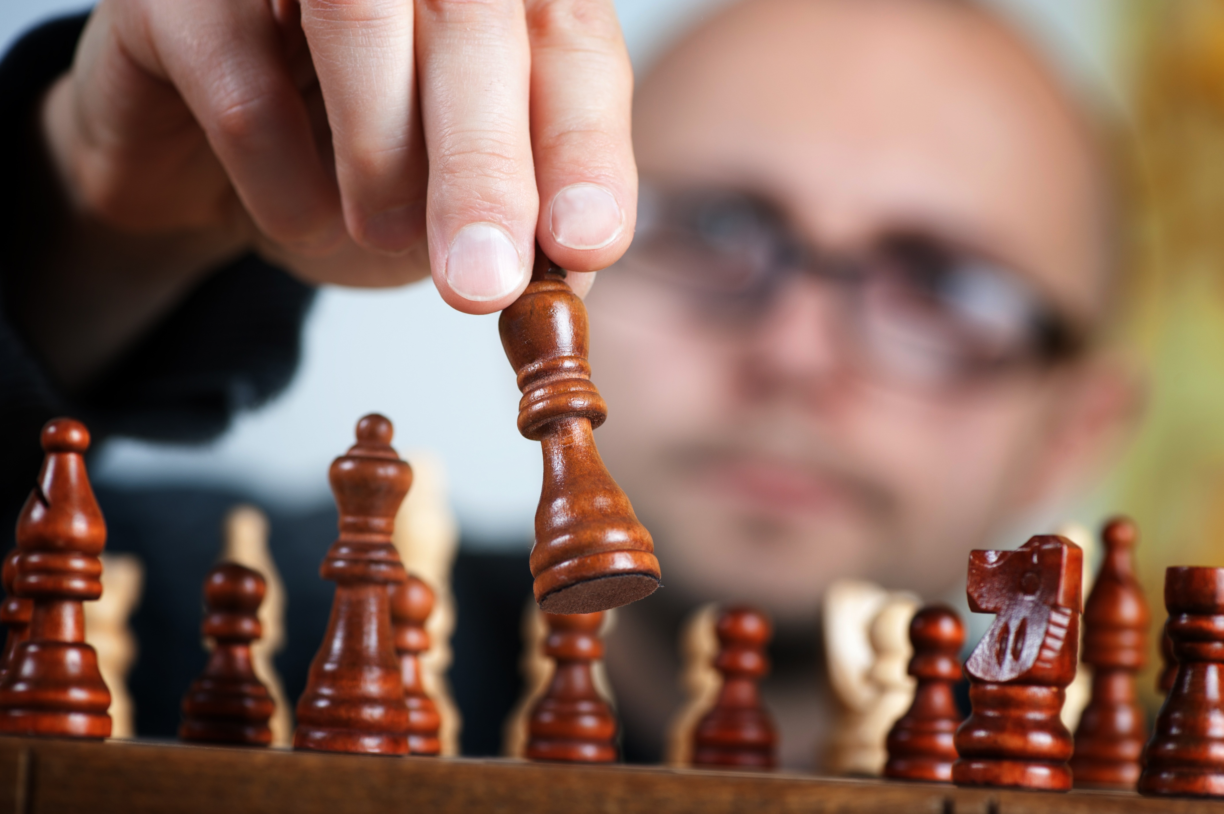 Player gets checkmate in chess